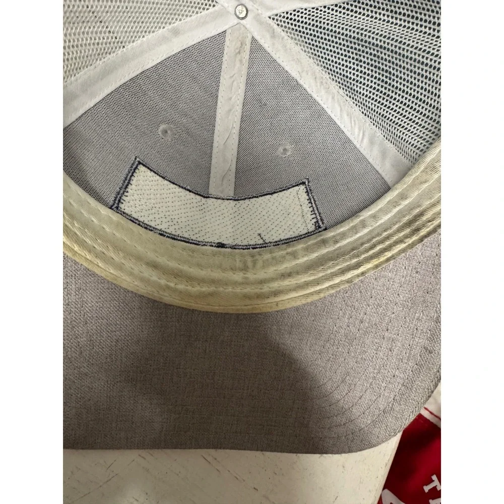 Fahrenheit NASA Johnson Space Center Texas Flag Trucker Hat Gray White Snapback